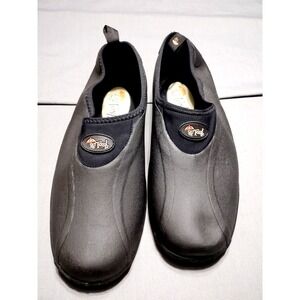 NWOT Tosh Overshoe Pull On Galosh 11-11.5 M Black Vulcanized Rubber (7164)‎